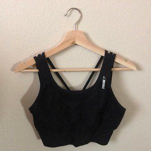 Gymshark Black Energy + Seamless Sports Bra